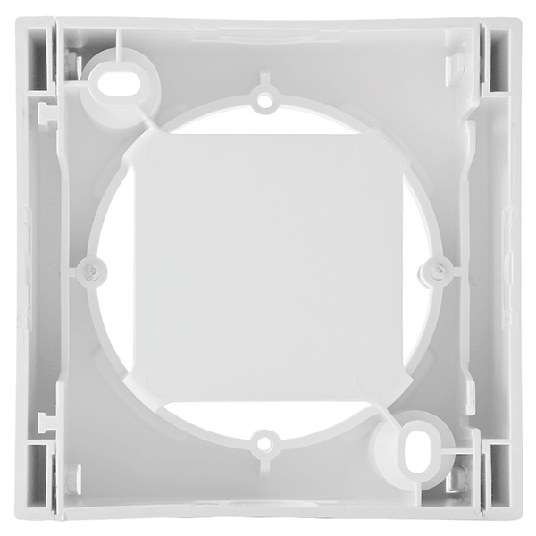 AtlasDesign Коробка 84*84*35 квадрат белый IP20 наружный монтаж