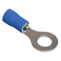 Наконечник кольцо 1,5-2,5мм2 5мм изолированный синий НКИ IEK 100шт