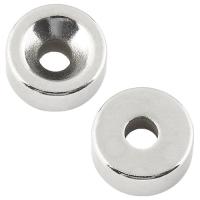 Магнит неодимовый 20*5мм сцепка 6,66кг диск с зенковкой Rexant 2шт