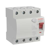 Выключатель дифференциальный (УЗО) 4Р 63А 300мА AC 10кА MDL100 DKC YON