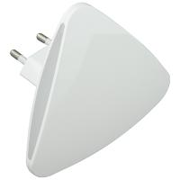 Ночник свд 0,5Вт белый датчик освещенности Треугольник