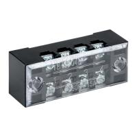 Клеммник ТВ1504 15А 4пары 1,5мм2 черный EKF 