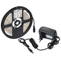 Лента свд 12В 4,8Вт/м 60свд/м 3000К 2835 IP65 IEK комплект