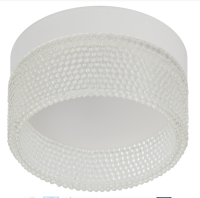 Светильник точечный GX53 круг белый встраиваемый 