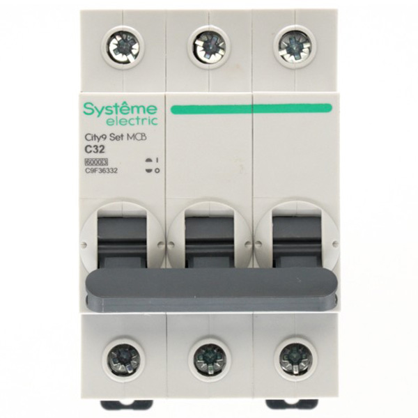 Автомат 3Р 32А C 6кА City9 Systeme Electric 
