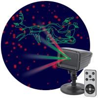 купить Проектор Laser Дед Мороз мультирежим 2 цвета, 220V, IP44 в Сыктывкаре Проектор Laser Дед Мороз мультирежим 2 цвета, 220V, IP44