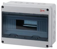 Бокс 12мод навесной белый прозрачная дверь IP65 КМПн ЭРА 