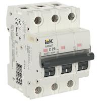 Автомат 3Р 25А C 6кА M06N IEK ARMAT 