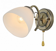 купить Светильник настенный (бра) 1*40Вт E27 античная бронза Rivoli  в Сыктывкаре Светильник настенный (бра) 1*40Вт E27 античная бронза Rivoli