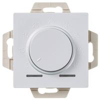 Терморегулятор теплого пола скрытая 10А жемчуг Systeme Electric Атлас электронный