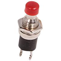 Выключатель-кнопка RWD-301, PBS-10B OFF-(ON) 2А 220В красный Micro