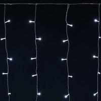 купить Гирлянда бахрома 4,5*0,7м белый 200свд соединяемая IP44 прозрачный провод  в Сыктывкаре Гирлянда бахрома 4,5*0,7м белый 200свд соединяемая IP44 прозрачный провод