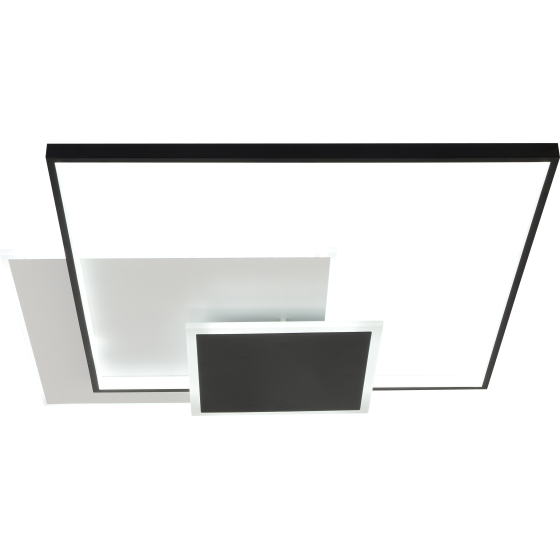 Светильник потолочный (люстра) свд 162Вт 3000К-6000К 12150лм белый/черный пульт диммер 