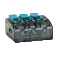 Клемма 3*4,0мм2 с рычажком прозрачный КЭАЗ OptiKit СМК 221-413 упак (100 шт)