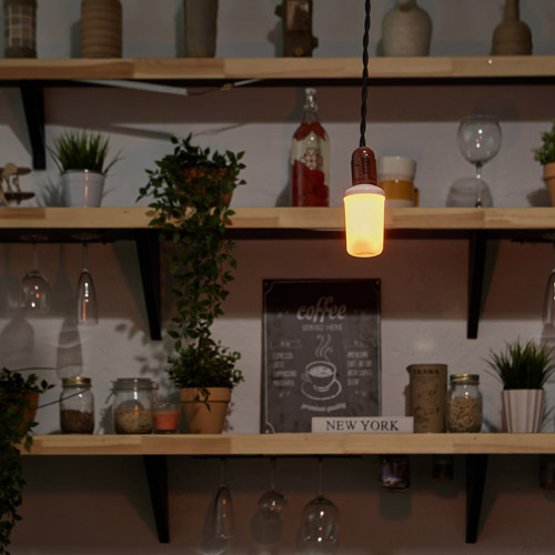 купить Лампа свд LED-L60-6W/Flame/E27/PLD01WH Uniel в Сыктывкаре Лампа свд LED-L60-6W/Flame/E27/PLD01WH Uniel