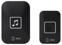 Звонок беспроводной в розетку черный IP20 С97 ЭРА 60 мелодий