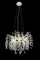 Светильник подвесной (люстра) 6*40Вт E14 золото/белый