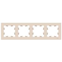AtlasDesign бежевый рамка 4-ая универсально 