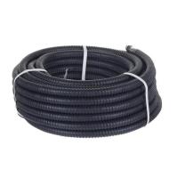 Шланг 20мм гофра ПВД 4атм -5..40°С 20м Аквамир черный