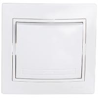 купить Мира выключатель скрытая белый 1кл 16А IP20  в Сыктывкаре Мира выключатель скрытая белый 1кл 16А IP20