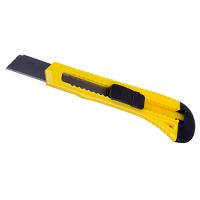 Нож технический с выдвижным лезвием 18мм пластик Rexant