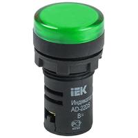 Лампа сигнальная AD22DS свд зеленый 24В IP40 IEK 