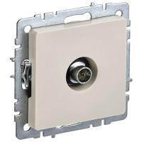 BRITE Роз. TV оконечная РТВ11-0-БрКр беж. IEK