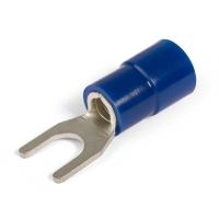 Наконечник вилка 16мм2 8мм изолированный синий нейлон НВИ КВТ 100шт