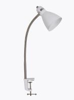 купить Светильник настольный 60Вт E27 белый струбцина Трансвит в Сыктывкаре Светильник настольный 60Вт E27 белый струбцина Трансвит