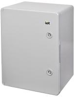 купить Корпус ЩМПп 400*300*220мм IP65 пластик серый IEK  в Сыктывкаре Корпус ЩМПп 400*300*220мм IP65 пластик серый IEK