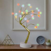купить Дерево свд "Жемчужное" RGB 36Led h45 см, на батарейках (3*AA) IP20 в Сыктывкаре Дерево свд "Жемчужное" RGB 36Led h45 см, на батарейках (3*AA) IP20