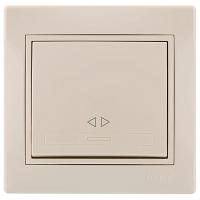 купить Мира бежевый переключатель 1кл скрытая 10А IP20  в Сыктывкаре Мира бежевый переключатель 1кл скрытая 10А IP20