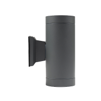 купить Светильник настенный 2*20Вт GX53 IP65 серый металл Jazzway  в Сыктывкаре Светильник настенный 2*20Вт GX53 IP65 серый металл Jazzway