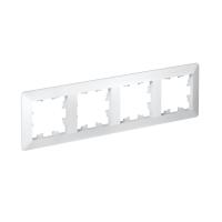 купить Atlas Design AIR белый рамка 4-ая универсально  в Сыктывкаре Atlas Design AIR белый рамка 4-ая универсально