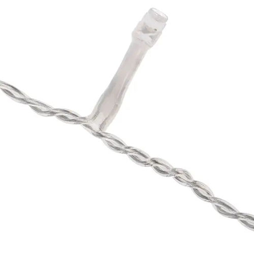 Гирлянда занавес 2*1,5м теплый белый 150свд соединяемая IP44 прозрачный провод мерцание (до 8мод)