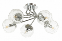 Светильник потолочный (люстра) 5*40Вт E14 хром BREANA