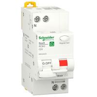Дифавтомат 2Р 25А C 30мА 6кА Resi9 2мод Schneider Electric