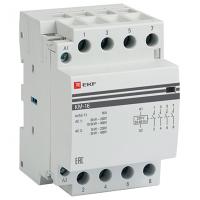 Контактор модульный 16А 230В 4НО КМ EKF