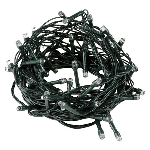 Гирлянда нить 5м розовый 50свд с контроллером IP20 зеленый провод 8режимов