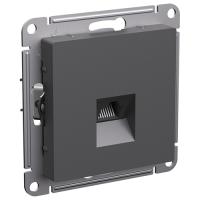 AtlasDesign базальт розетка RJ45 скрытая 1-ая 