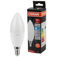 купить Лампа свеча свд Е14 10Вт 6500К 800лм B39 матовая Osram LED Value black в Сыктывкаре Лампа свеча свд Е14 10Вт 6500К 800лм B39 матовая Osram LED Value black