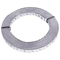 купить Лента перфорированная прямая 20*0,55мм цинк 25м в Сыктывкаре Лента перфорированная прямая 20*0,55мм цинк 25м