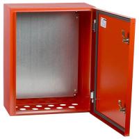 купить Корпус ЩМП-1-0 395*310*220мм IP54 металл красный IEK  в Сыктывкаре Корпус ЩМП-1-0 395*310*220мм IP54 металл красный IEK