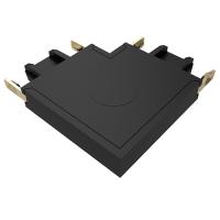 купить Коннектор черный L-обр. Jazzway MTR16 CL-BL в Сыктывкаре Коннектор черный L-обр. Jazzway MTR16 CL-BL