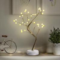 купить Дерево свд "Жемчужное" теплый белый 36Led h45 см, на батарейках (3*AA) IP20 в Сыктывкаре Дерево свд "Жемчужное" теплый белый 36Led h45 см, на батарейках (3*AA) IP20