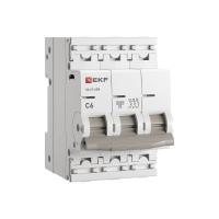 Автомат 3Р 6А C 4,5кА ВА47-63N EKF PROxima 