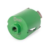 Коронка по бетону 72мм М16 алмазная КВТ безударная 4зубца