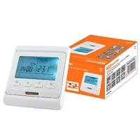 Терморегулятор теплого пола скрытая 16А программируемый белый TDM