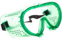 Очки защитные прозрачные прямая вентиляция СИБРТЕХ поликарбонат