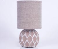 Светильник настольный 1*40Вт E14 бежевый Estares патина Светильник настольный 1*40Вт E14 бежевый Estares патина